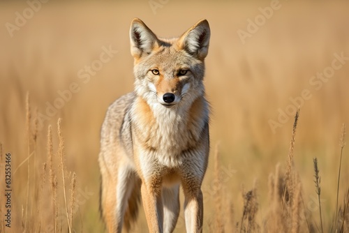 Elusive Coyote Beauty: Wilderness Capture © Francesco