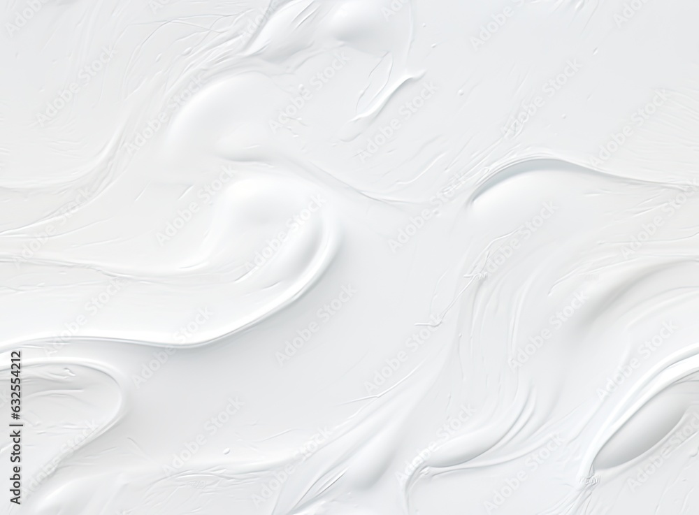 White paint texture with a pattern of grass and leaves. Background for wallpaper and cards. Wedding look. SEAMLESS PATTERN. Created with Generative AI technology. White paint texture with a pattern of grass and leaves. Background for wallpaper and cards. Wedding look. SEAMLESS PATTERN. Created with Generative AI technology.