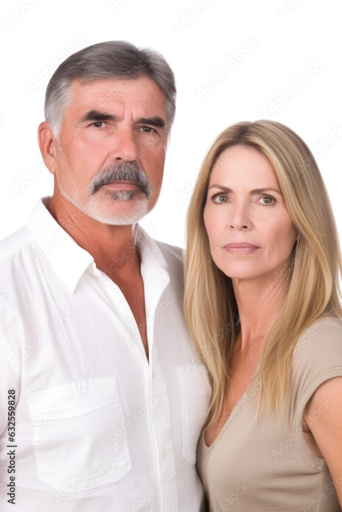 studio portrait of a couple standing out against a white background studio portrait of a couple standing out against a white background