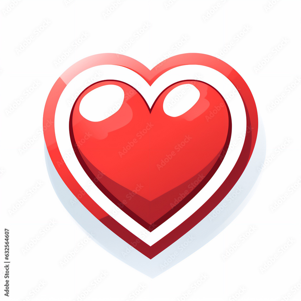 red heart icon red heart icon