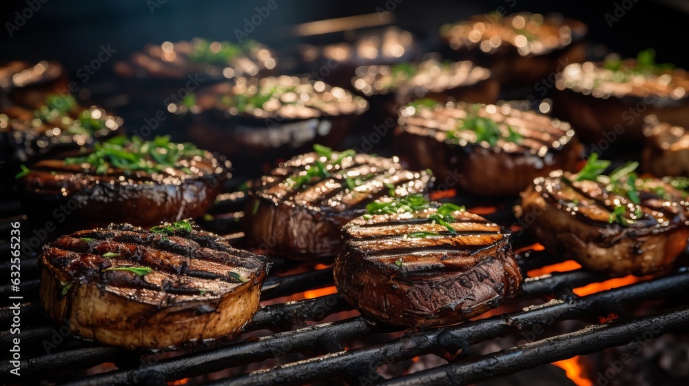 Grilled Portobello Mushrooms Grilled Portobello Mushrooms