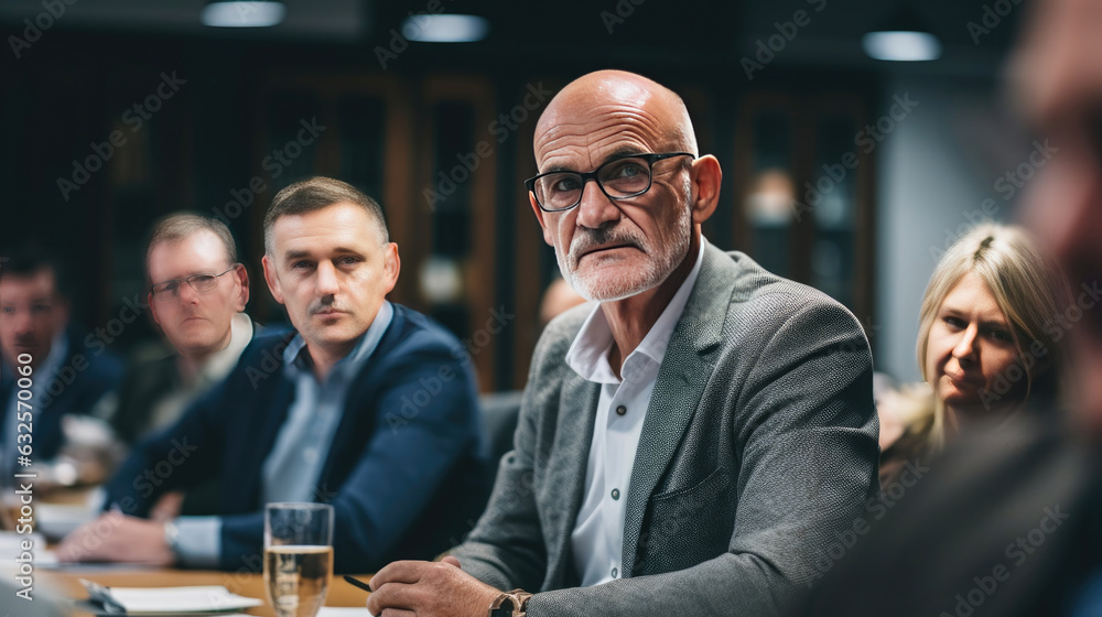 Business male in workshop event meeting. Business Event Training developrer, Seminars, Management, Training. Generative Ai Business male in workshop event meeting. Business Event Training developrer, Seminars, Management, Training. Generative Ai