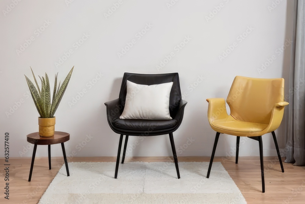 Obraz premium two chairs in the office