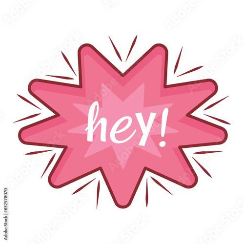 Hey 30 Set Small Talk Dialogue Pastel Color Style