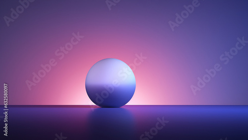 Wundersch  ner Hintergrund in leuchtenden lila und blau mit Elementen und Platzhalter f  r Webdesign und Drucksachen  ai generativ