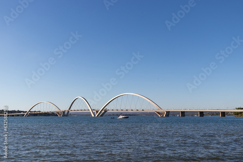 Fototapeta Naklejka Na Ścianę i Meble -  JK Bridge in Brasilia, Brazil