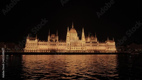 Budapest parliment night view
