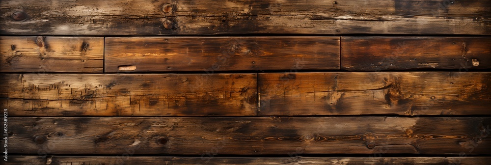 Wooden plank background, generative ai Wooden plank background, generative ai