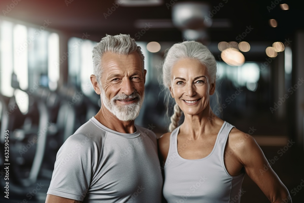 senior woman man exercise gym fitness couple sport healthy elderly health training active happy portrait old fit mature female adult workout body vitality senior woman man exercise gym fitness couple sport healthy elderly health training active happy portrait old fit mature female adult workout body vitality