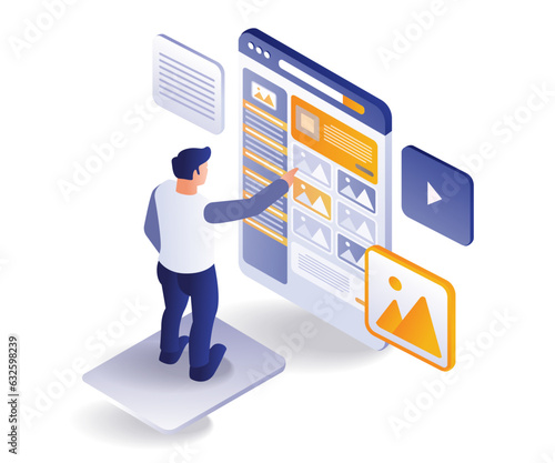 Web developers create web designs