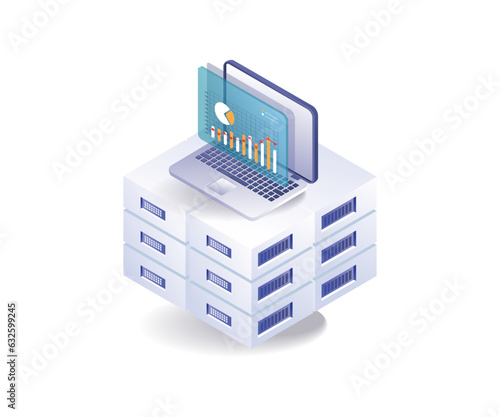 Server home data analysis computer