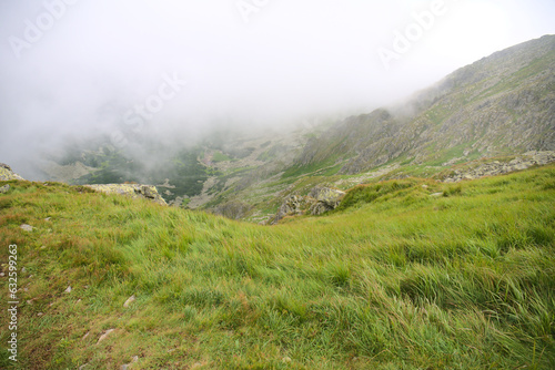 Slovakian Tatra mountains near Chopok peak