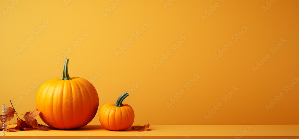 Vibrant Pumpkin Encounter: Experimental Video Art with Bright Orange Wall Vibrant Pumpkin Encounter: Experimental Video Art with Bright Orange Wall