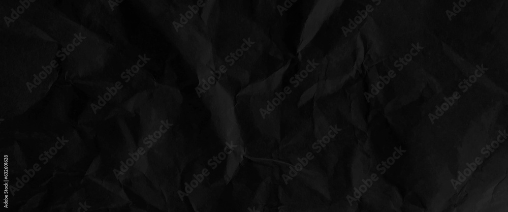 Texture of black crumpled paper, black crumpled paper texture in low light background,
dark paper background with chaotic bends, black wrinkled paper texture. Texture of black crumpled paper, black crumpled paper texture in low light background,
dark paper background with chaotic bends, black wrinkled paper texture.