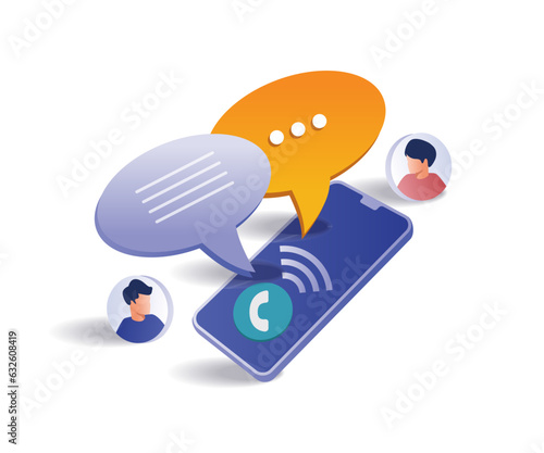 Conversation with smartphone application