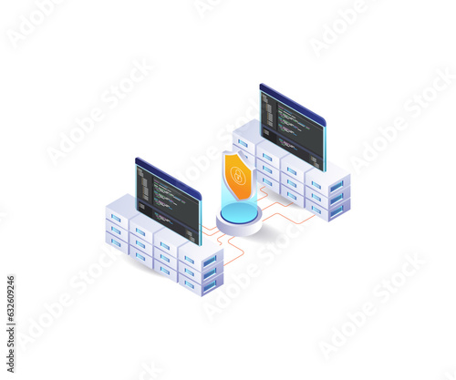 Analytical programmer language server data security