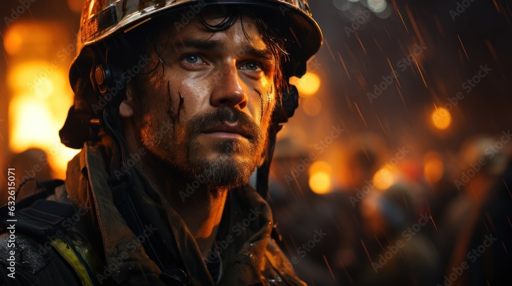 fireman portrait fireman portrait