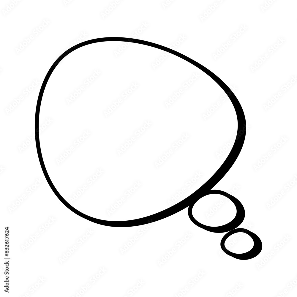 Speech bubble icon. Flat design. Isolated white background Speech bubble icon. Flat design. Isolated white background