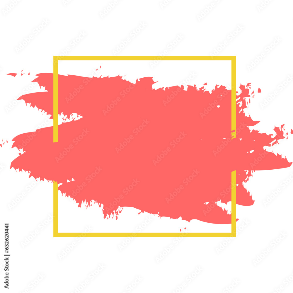 Brush Stroke Frame Brush Stroke Frame