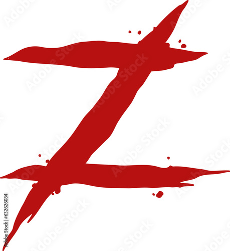 Horror Alphabet Letter Z