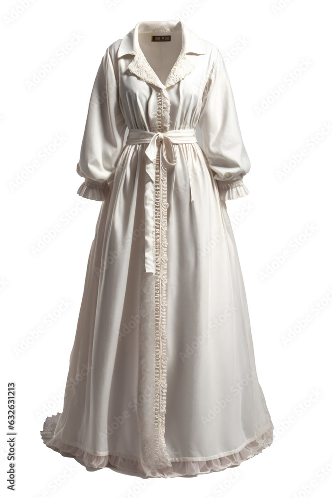 Female Mannequin Costume Reference on a Transparent Background