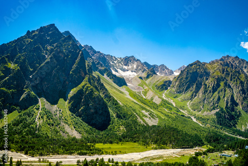 landscape with mountains