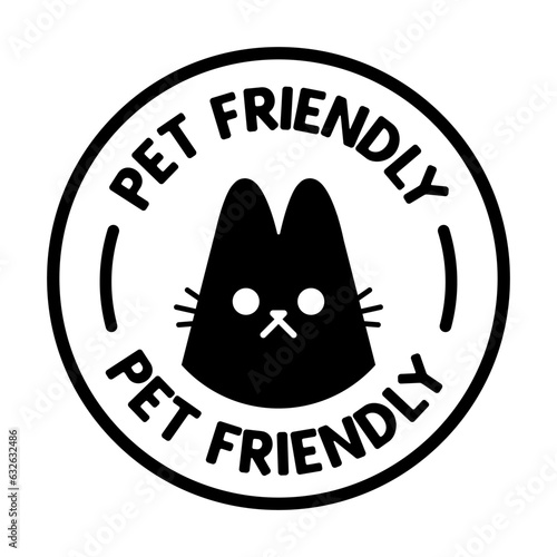 Pet friendly badge stamp. This space allows mascots. Dogs and cats are welcome.