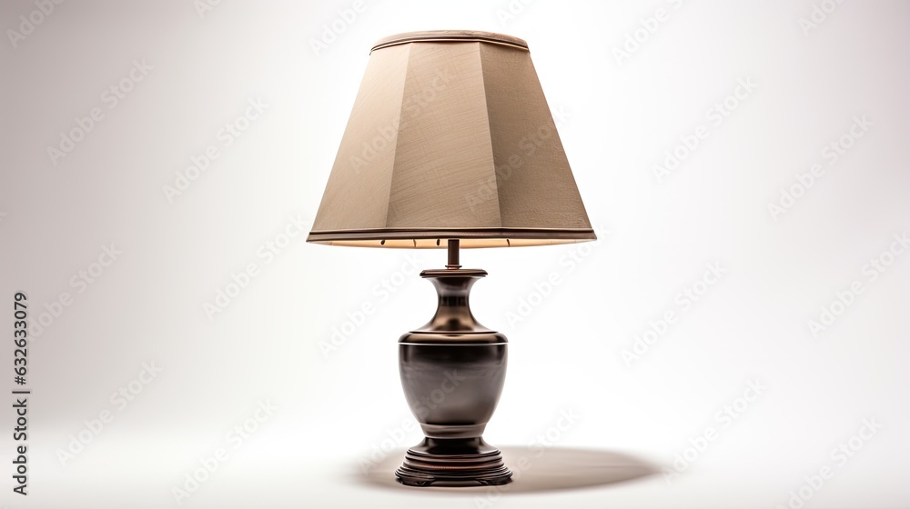lamp isolated on white generative AI lamp isolated on white generative AI