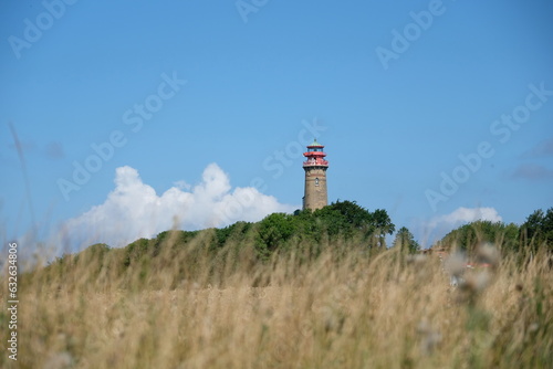 Leuchtturm, Meer, Ostsee, Nordsee, blau, Himmel, Wegweiser, Urlaub, Ferien, Ferienhaus, Ferienwohnung, Hotel, Unterkunft, Verpflegung, einsam, allein, Turm, Leuchte, Landschaft, Rügen, Kap Arkona, 