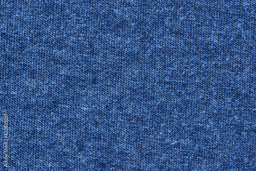 Soft navy blue melange jersey fabric texture or background