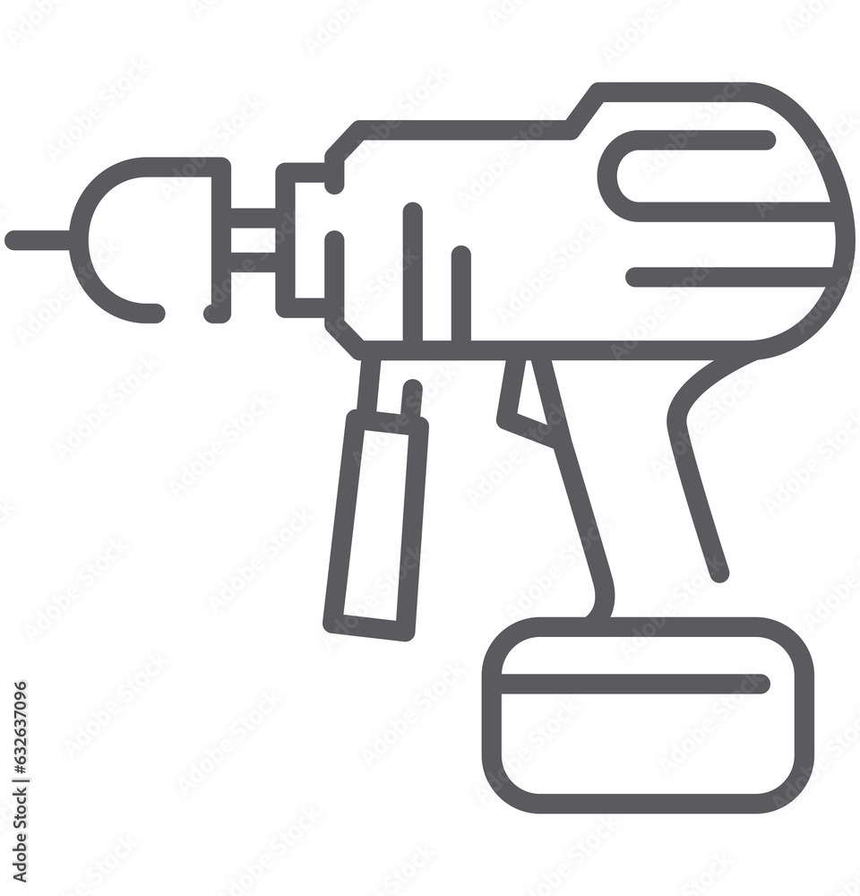 Screwdriver, power drill line icon, outline vector sign. electric drill icon. linear pictogram isolated on white. Symbol, logo illustration transparent PNG Screwdriver, power drill line icon, outline vector sign. electric drill icon. linear pictogram isolated on white. Symbol, logo illustration transparent PNG