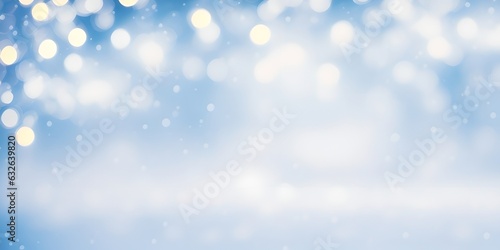 Winter abstract background, generative ai © inspiretta