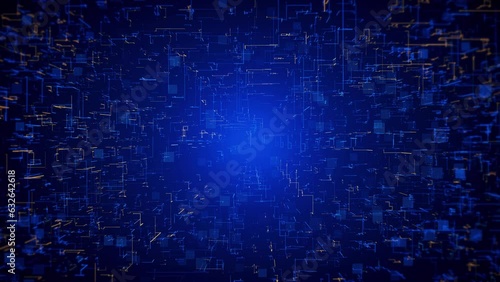 Wallpaper Mural Virtual Technology and Metaverse Digital Data Network and Blockchain. Virtual Reality Connection cyber space environment. cyberpunk network. VR Cyberspace. Crypto Currency. Hi-tech innovation Torontodigital.ca