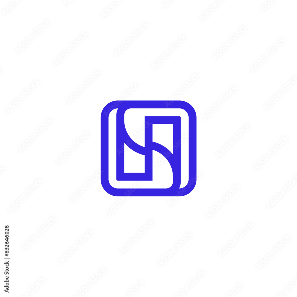 ba abstract vector design ba abstract vector design