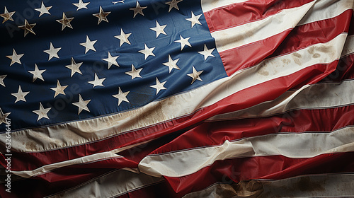 Original american flag background image, high resolution