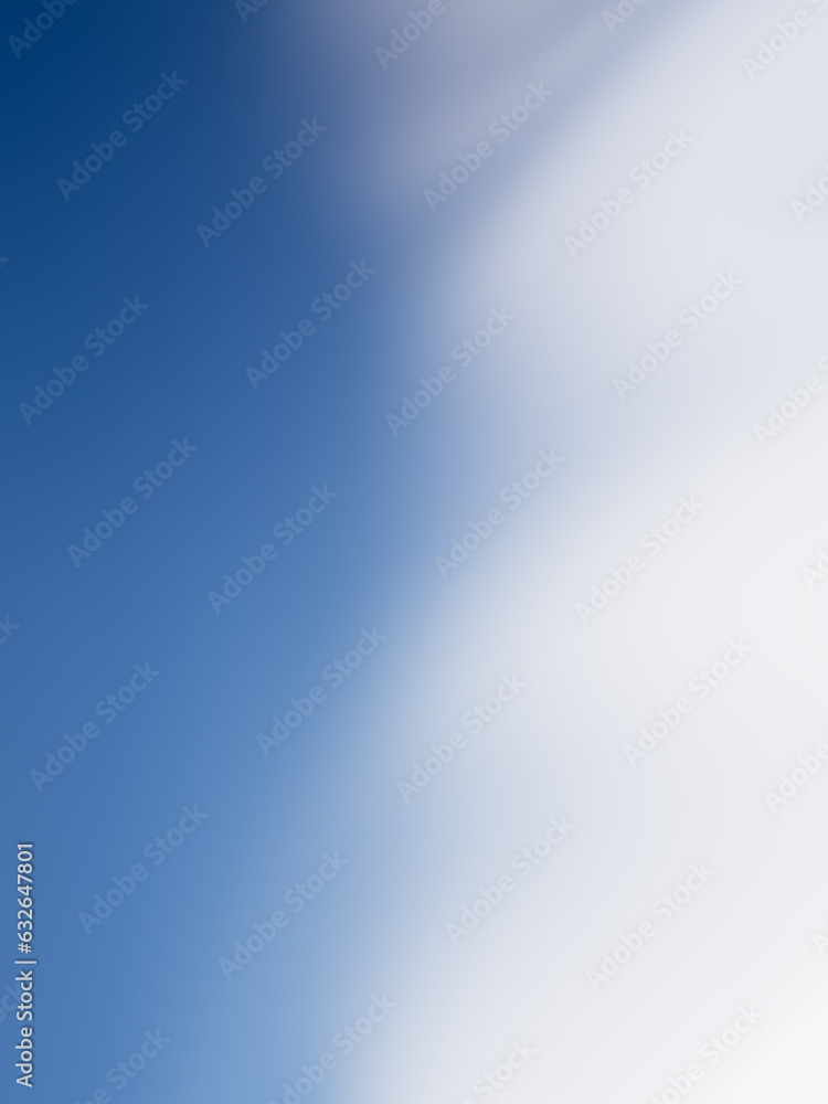 illustration, Blue sky and blurred. graphic abstract background. Soft gradient