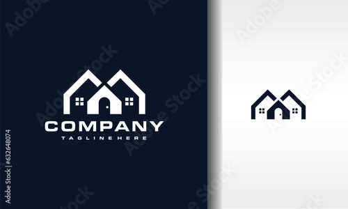 house door window logo