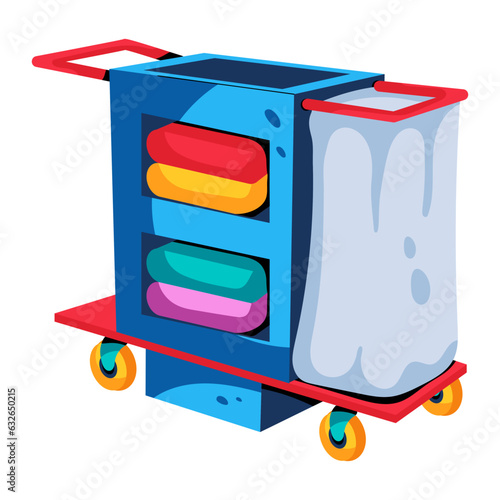 Linen Trolley 