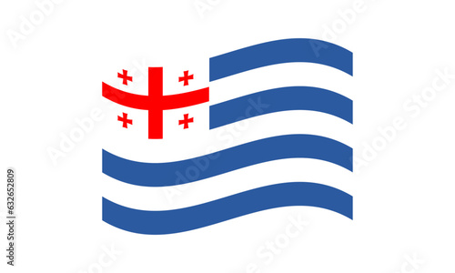 Vector Ajaria flag