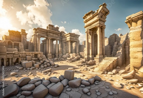 Fotografie, Obraz ruins of the roman forum