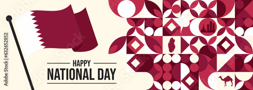 Qatar national day banner