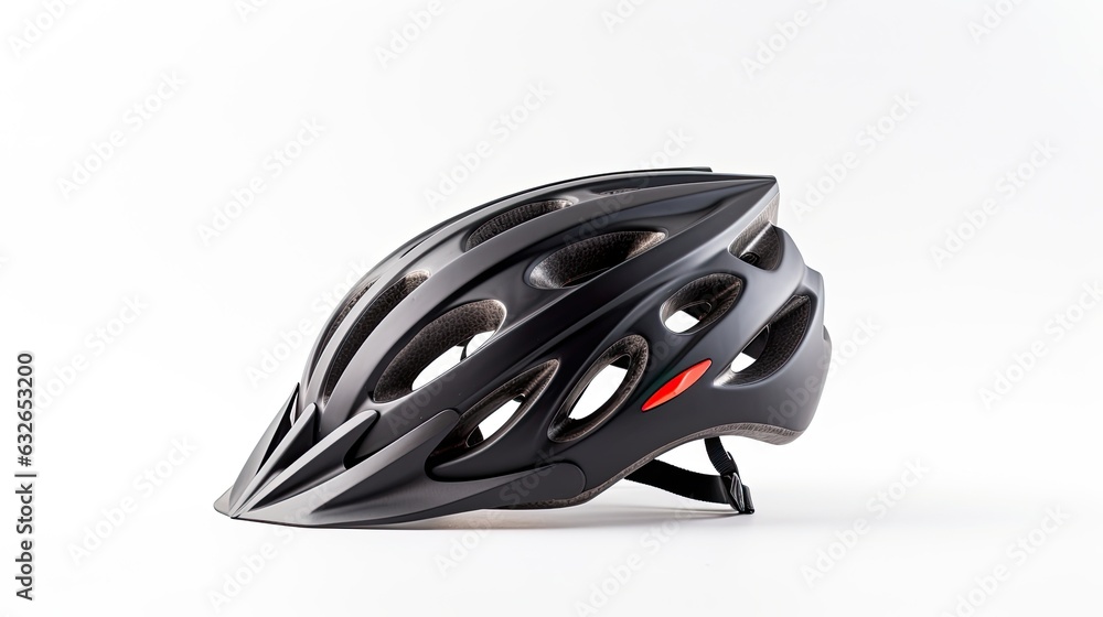 bicycle helmet isolated on white generative AI bicycle helmet isolated on white generative AI
