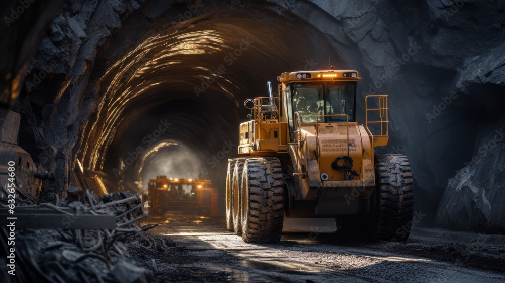 Concrete Road Tunnel Construction Excavator Concrete Road Tunnel Construction Excavator