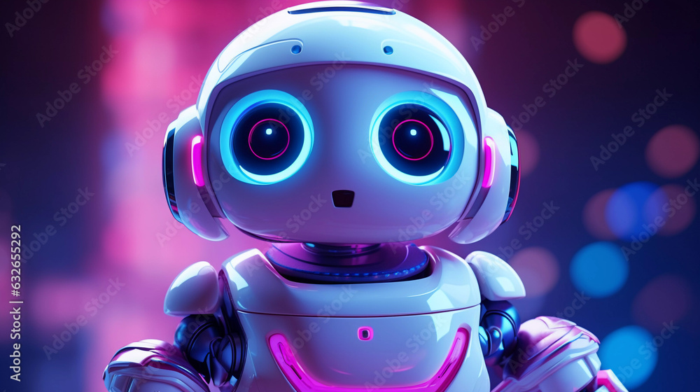 Retro Futuristic Robot Character Retro Futuristic Robot Character