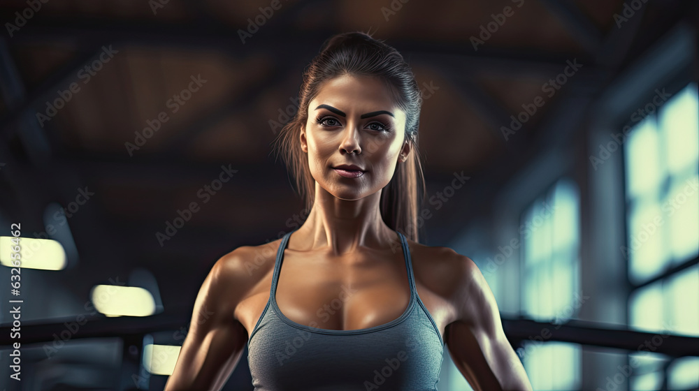 Woman exercising in the gym, Young woman workout in fitness for her healthy and office girl lifestyle. Woman exercising in the gym, Young woman workout in fitness for her healthy and office girl lifestyle.