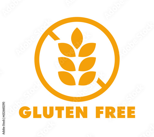 Gluten free icon. Gluten-free sign, symbol.