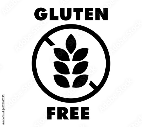 Gluten free icon. Gluten-free sign, symbol.