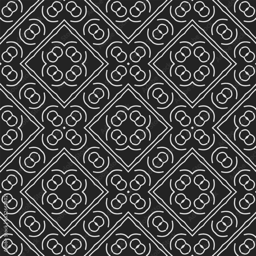Black and white pattern . Figures ornament.Seamless pattern for fashion, textile design, on wall paper, wrapping paper, fabrics and home decor. Black and white pattern . Figures ornament.Seamless pattern for fashion, textile design, on wall paper, wrapping paper, fabrics and home decor.