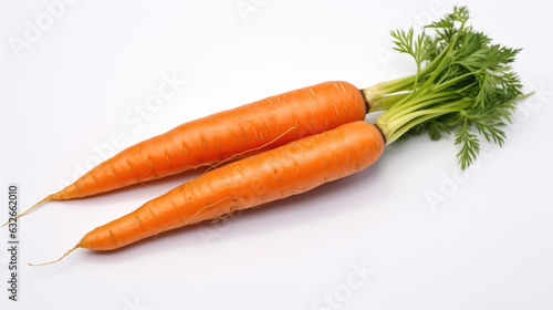 Carrot isolated on a white background.