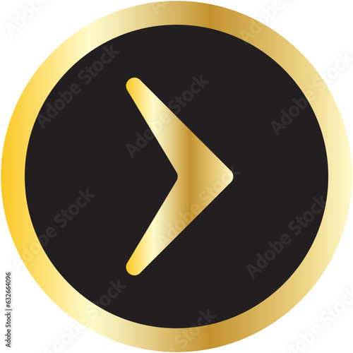 gold arrow icon